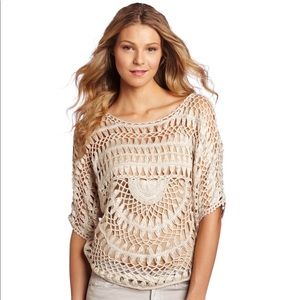 Macrame sweater